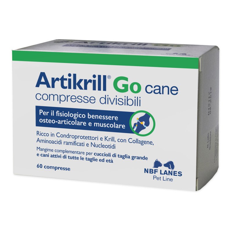 ARTIKRILL GO Cane  60 Compresse