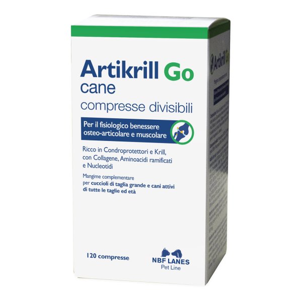 ARTIKRILL GO Cane 120 Compresse