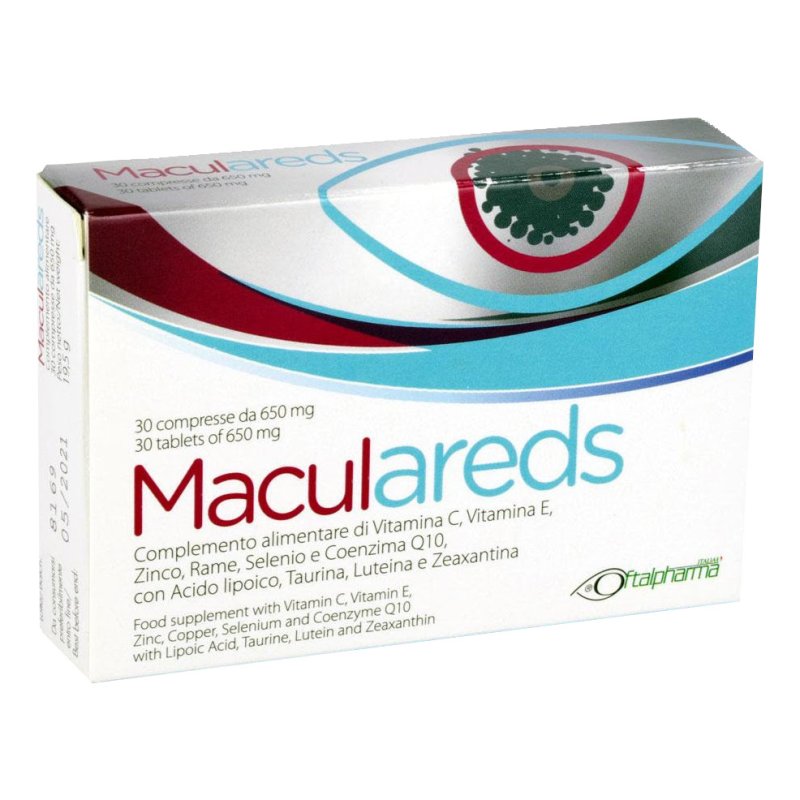 MACULAREDS 30 Compresse