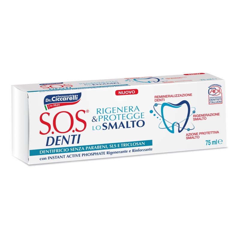 SOS Dent.Denti Rig.Smalto 75ml