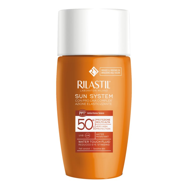 Rilastil Sun System Fluido Water Touch SPF 50+ Protezione Solare Molto Alta 50 ml