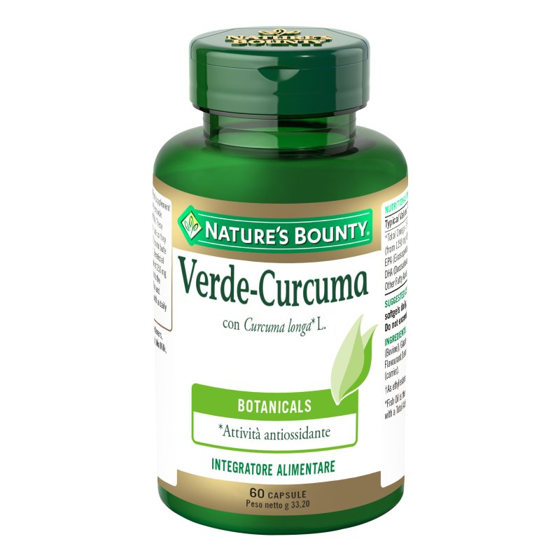 NATURE'S B.Verde-Curcuma 60Capsule