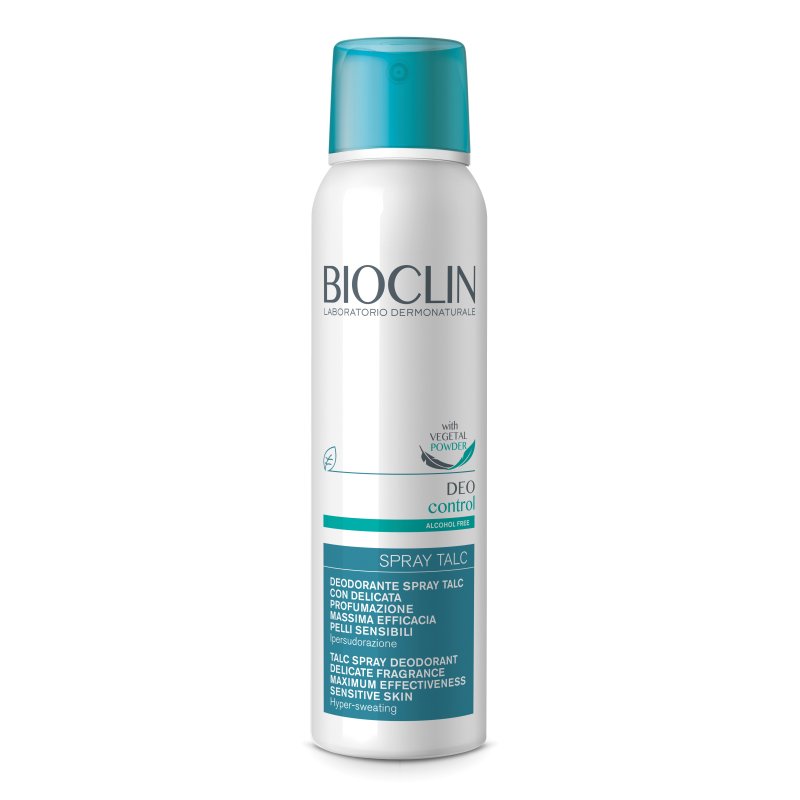 Bioclin Deo Control Spray Talc - Deodorante spray per ipersudorazione - 150 ml