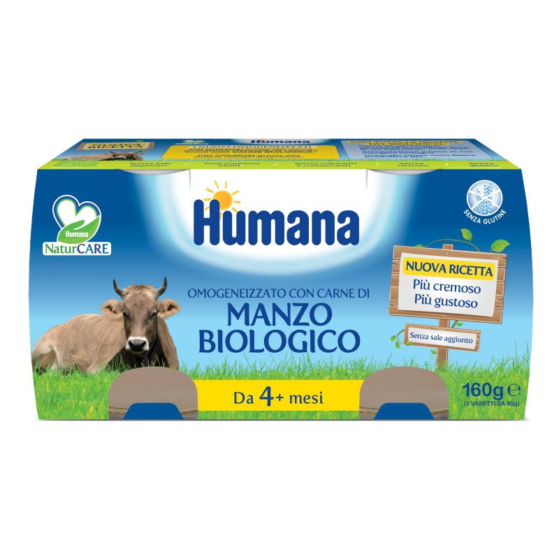 OMO HUMANA Manzo 2x80g