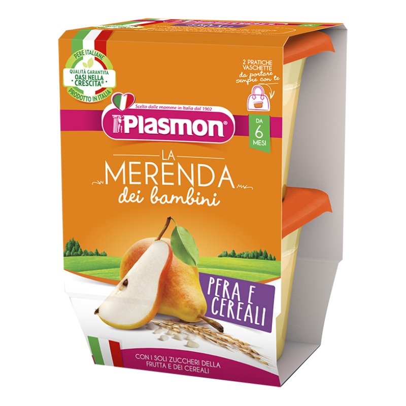 PLASMON Mer.Pera-Cer.2x120g