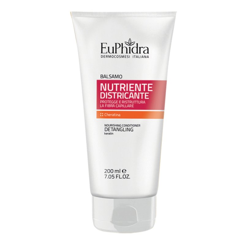 Euphidra Balsamo Nutriente e Districante - Balsamo riparatore per capelli secchi e con doppie punte - 200 ml