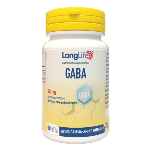 LONGLIFE GABA 500mg 50 Cps