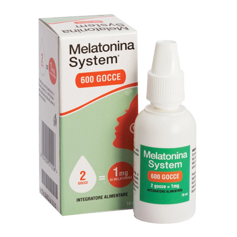 MELATONINA System 600 Gocce 18ml