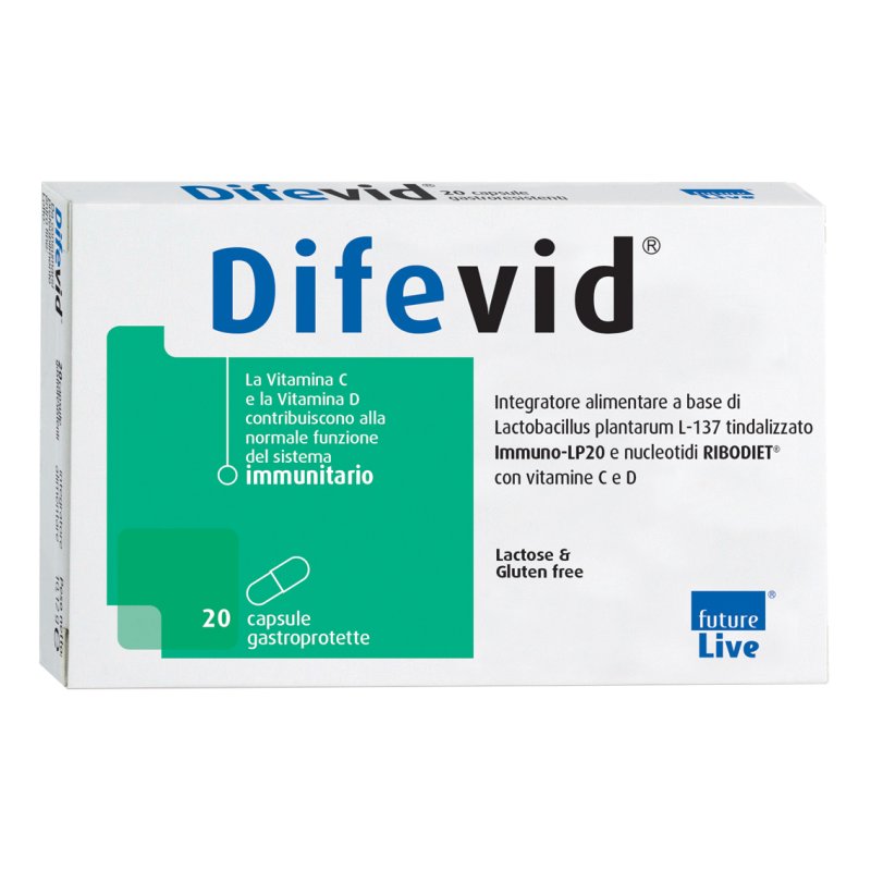 DIFEVID 20 Capsule Gastroprot.