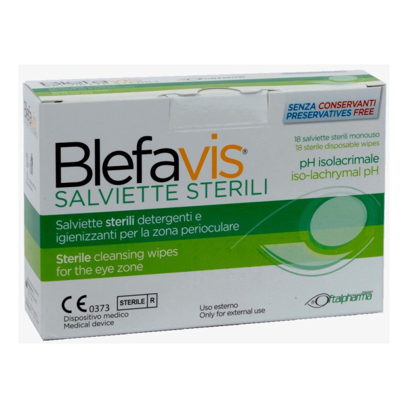 BLEFAVIS Salv.Sterili 18pz