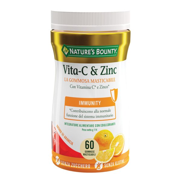 NATURE'S B.Vita-C&Zinco 60Gomm