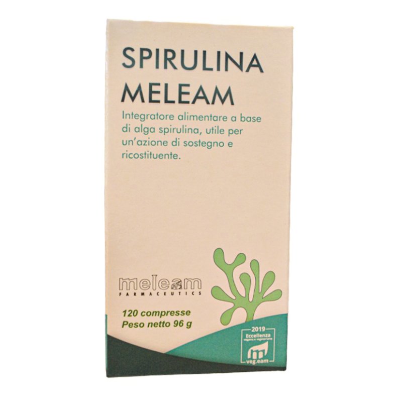 SPIRULINA MELEAM 120 Compresse