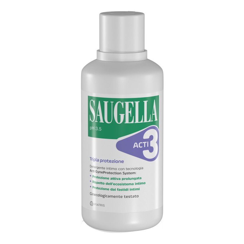 Saugella Acti3 Detergente Intimo 500 ml