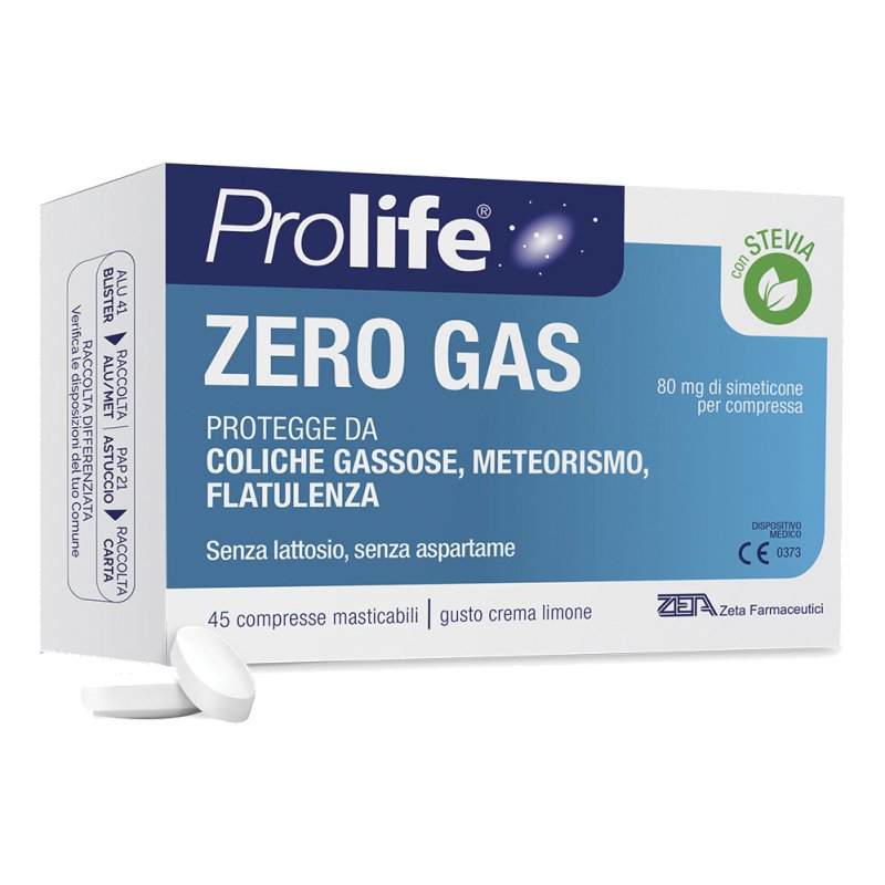 PROLIFE Zero Gas D.M.45 Compresse