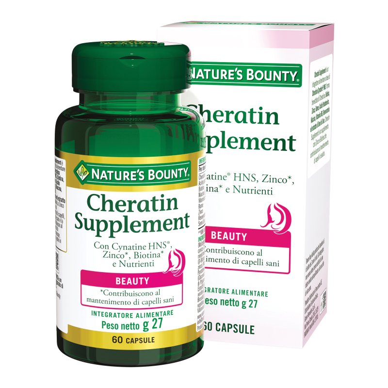 NATURE'S B.Cheratin Supp.60Cps