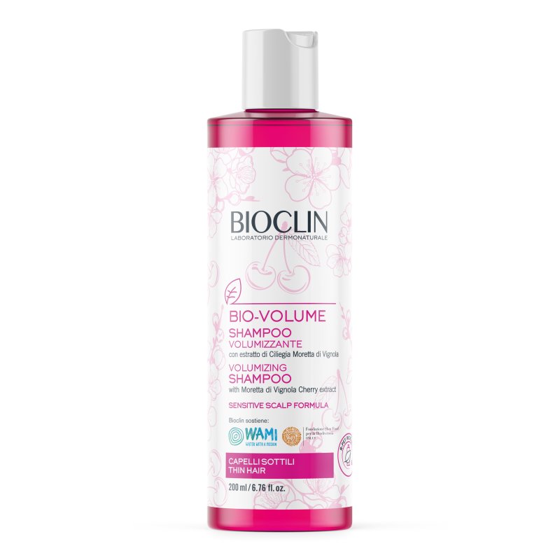 Bioclin Bio-Volume Shampoo - Ideale per capelli sottili e cute sensibile - 200 ml