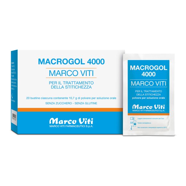 MACROGOL 4000 20 Buste