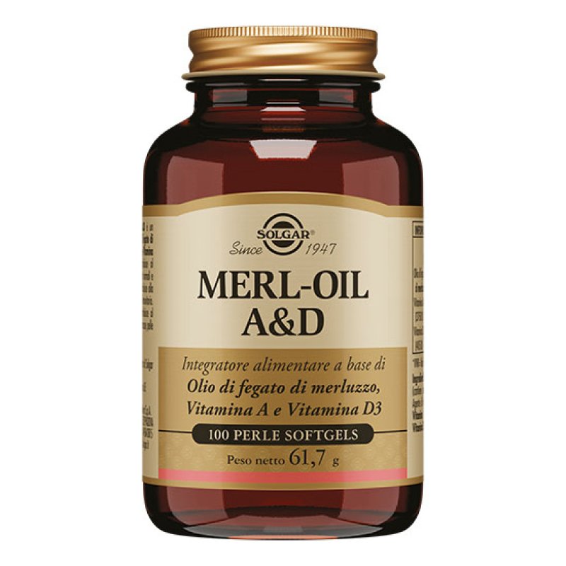 MERL-OIL A&D 100Perle SOLGAR