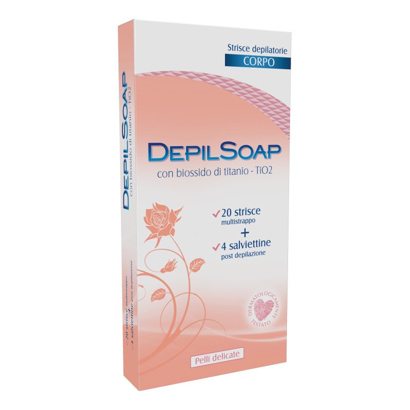 DEPILSOAP STRISCE CORP PD 20P+4SAL