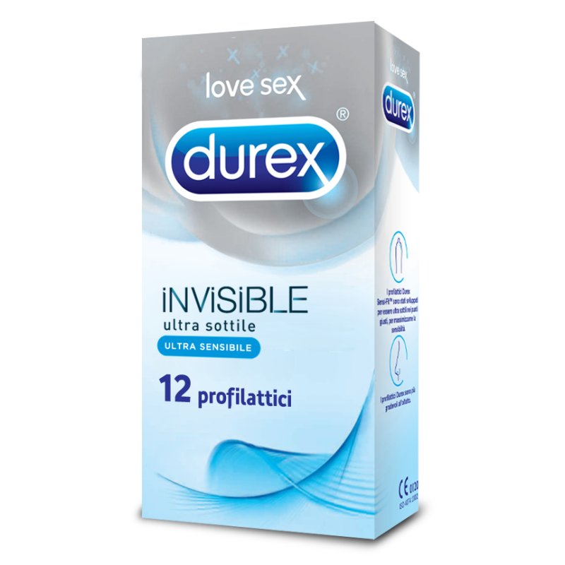 Durex Invisible 12 Profilattici