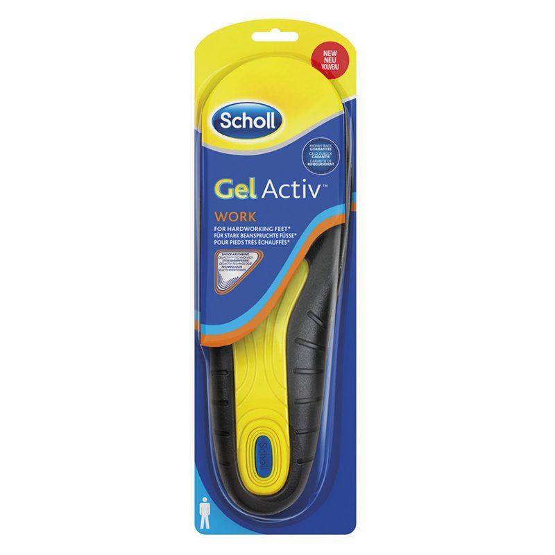 Scholl Gel Activ Work Uomo solette