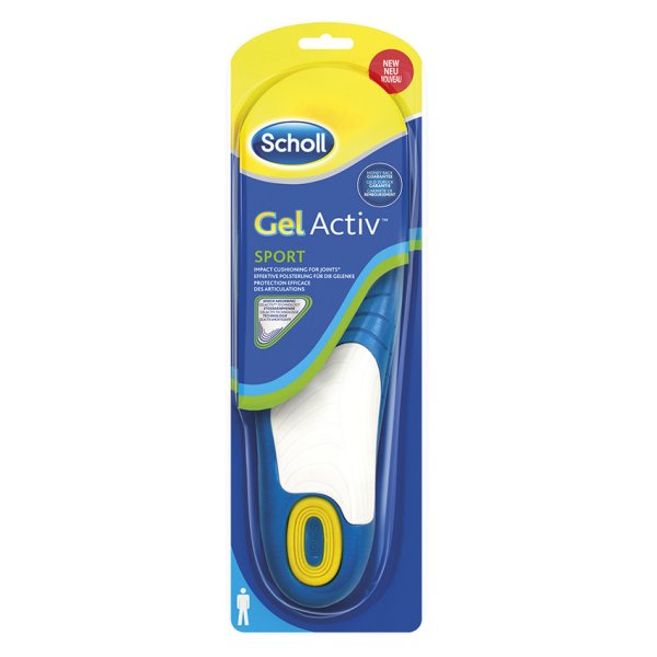 Scholl Gel Activ Sport Uomo solette