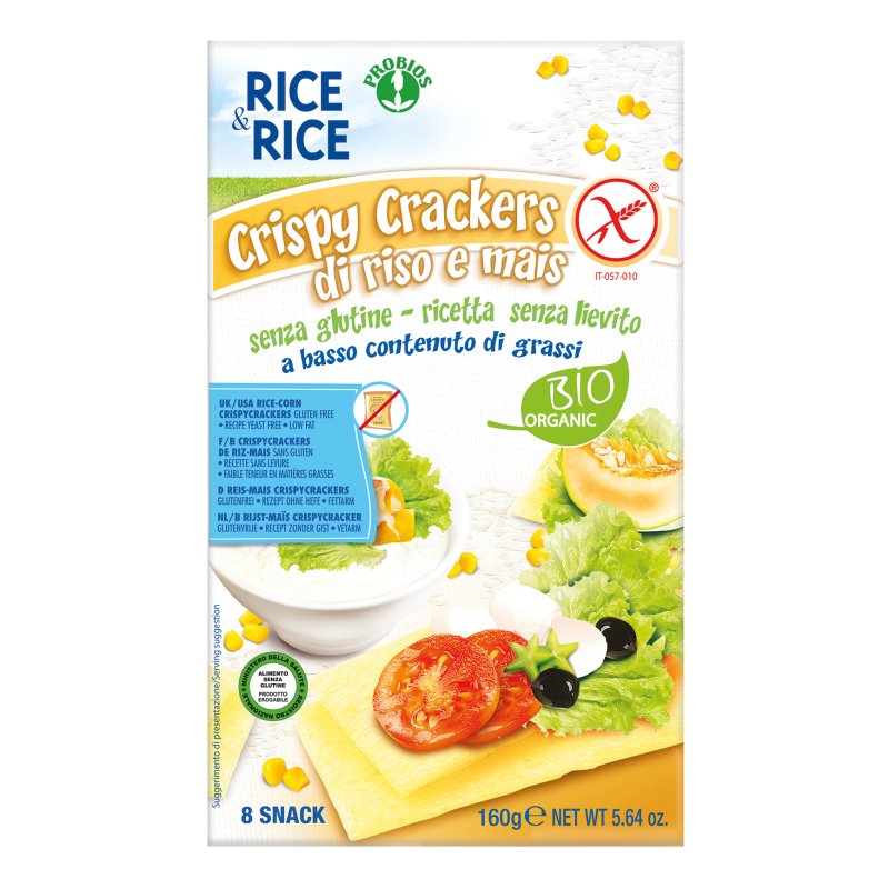 R&R Crispy Crack.Riso/Mais160g