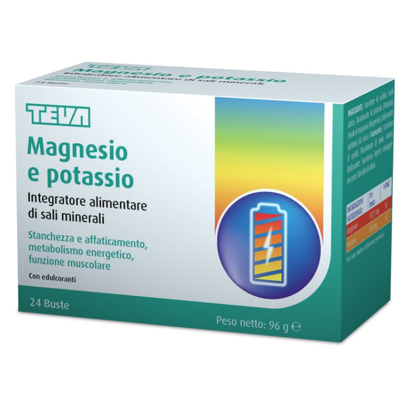 MAGNESIO POTASSIO 24 BusteTEVA