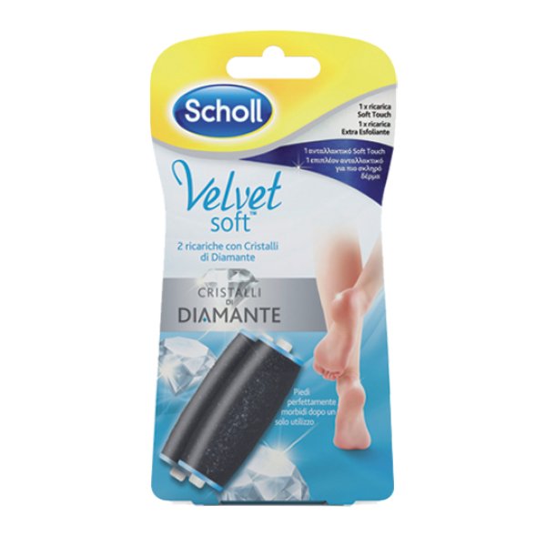 Scholl Velvet Soft Ricarica 2 Testine So...