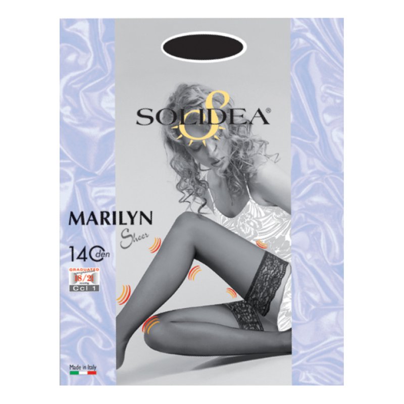 MARILYN 140 Sheer OT Nero 2-M