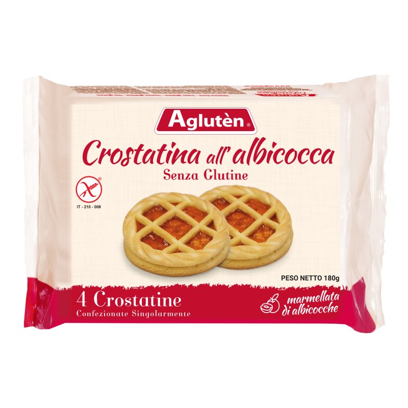 AGLUTEN Crost.Albicocca 180g