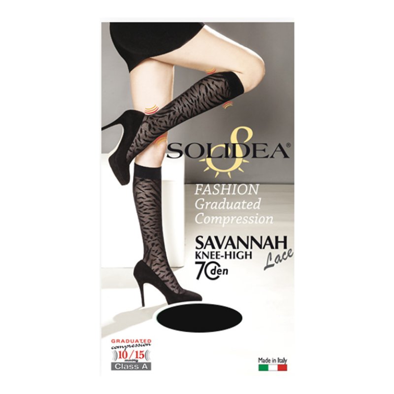 SAVANNAH 70 Lace Gamb.Nero 2-M