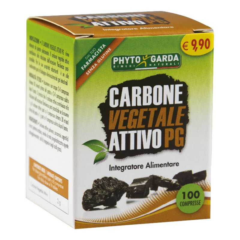 CARBONE Veg.Att.100 Compresse PG