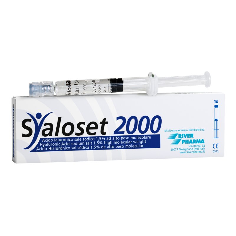 SYALOSET 2000 1 Siringa 1,5% 2ml