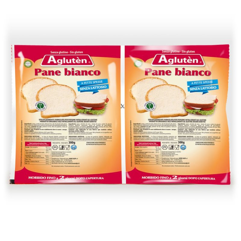 AGLUTEN Pane Bianco 300g