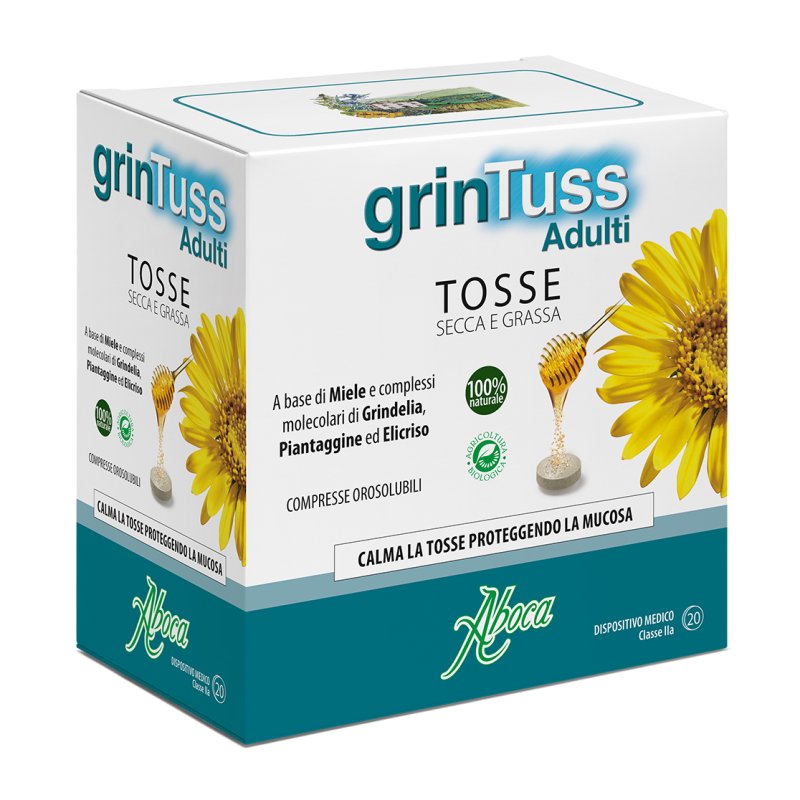 Grintuss Tosse 20 Compresse Orosolubili