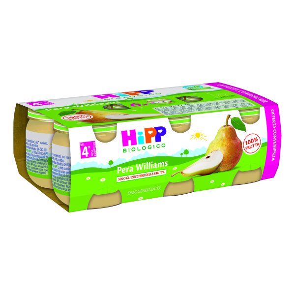 OMO HIPP Bio Pera Will.6x80g