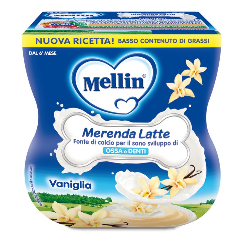 MELLIN Mer.Latte/Vanigl.2x100g