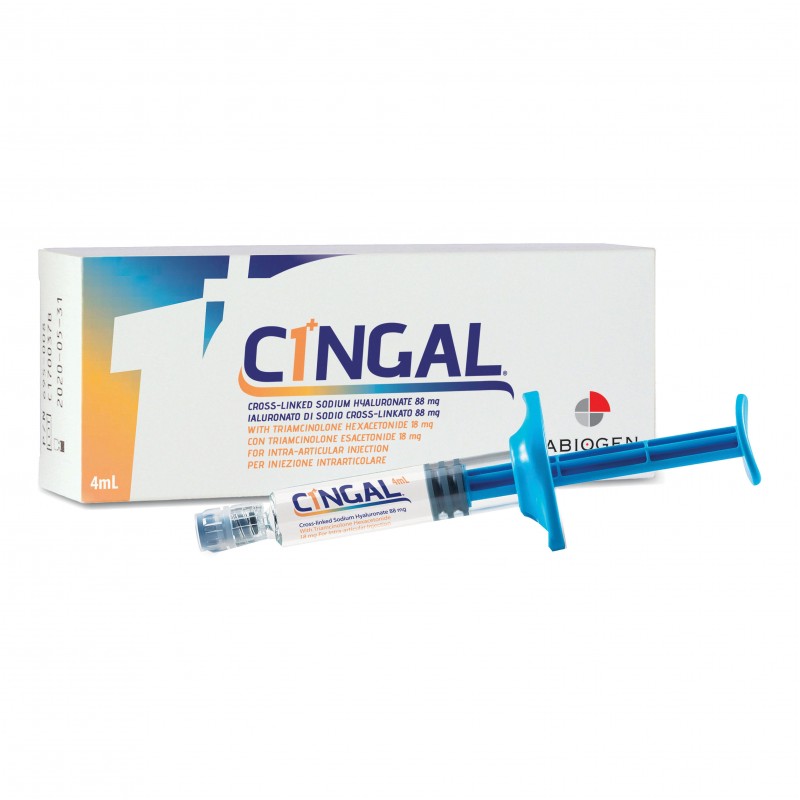 CINGAL Siringa Preriempita Acido Ialuronico 4 ml