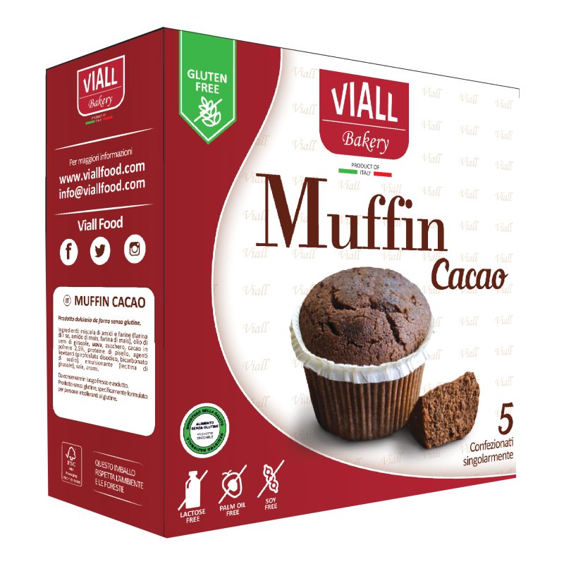 VIALL Muffin Cacao 175g