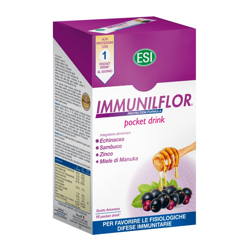 IMMUNILFLOR 16 Pocket Drink