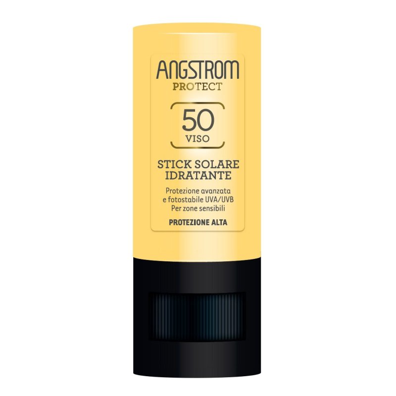 Angstrom Protect Stick Solare SPF50 - Stick solare per labbra e zona sensibili - 9 ml