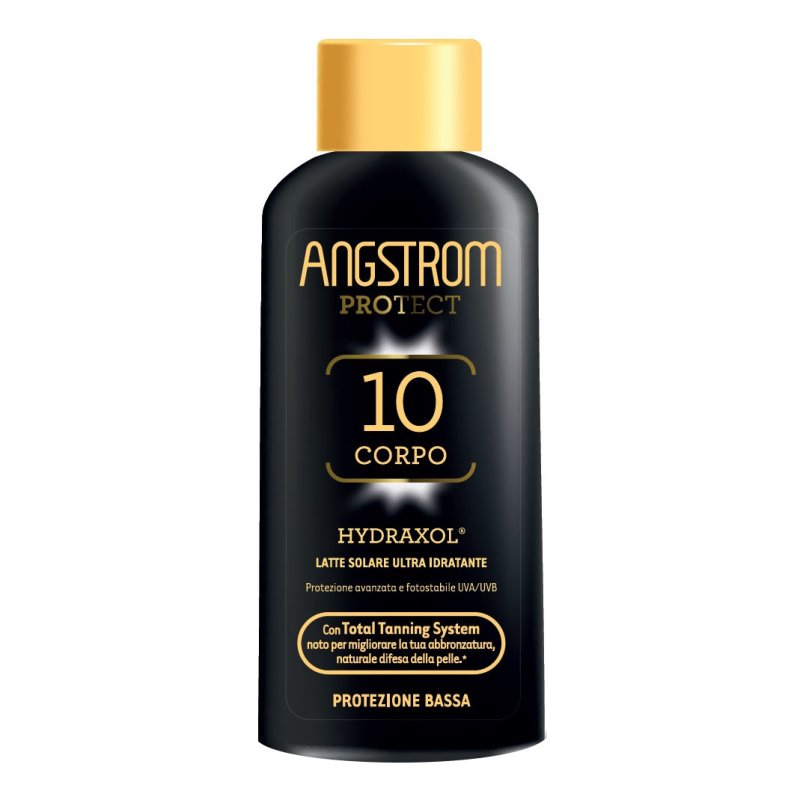 Angstrom Protect Latte Solare Ultra Idratante SPF10 - Protezione solare bassa - 200 ml