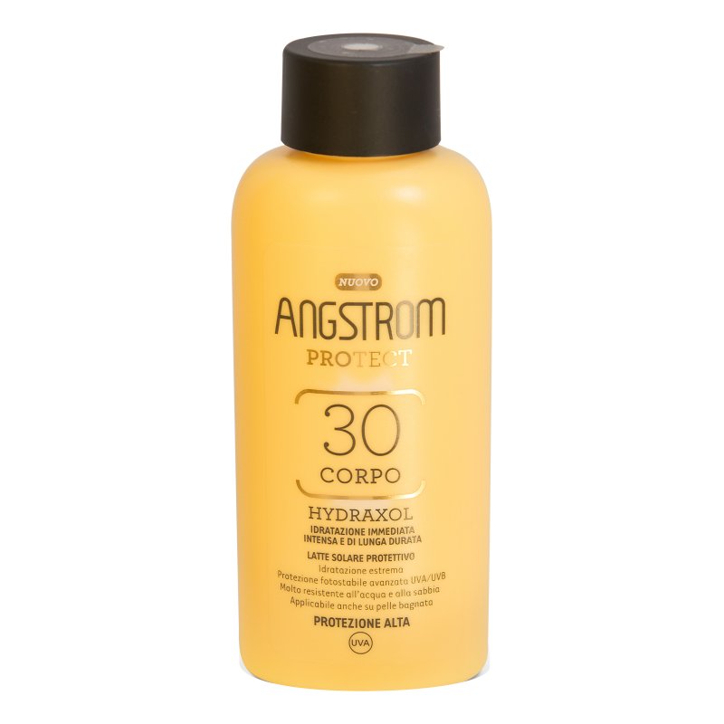 Angstrom Protect Latte Solare Ultra Idratante SPF30 - Protezione solare alta per il corpo - 200 ml