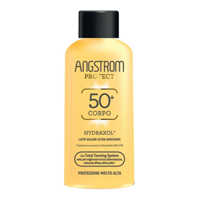 Angstrom Protect Latte Solare Ultra Idratante SPF50+ - Protezione solare molto alta per il corpo - 200 ml