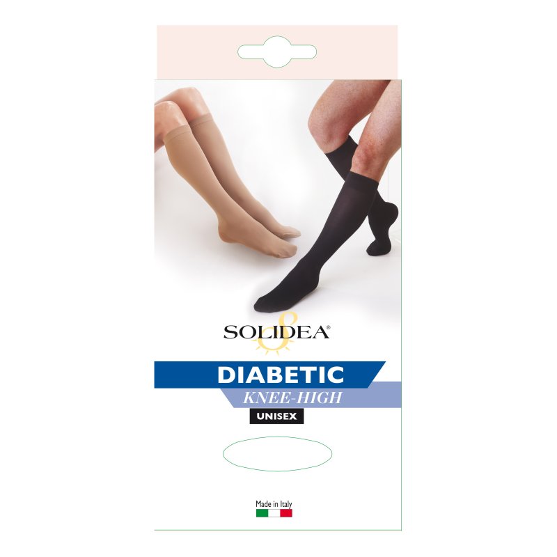 DIABETIC KNEE-HIGH Nero 1-S