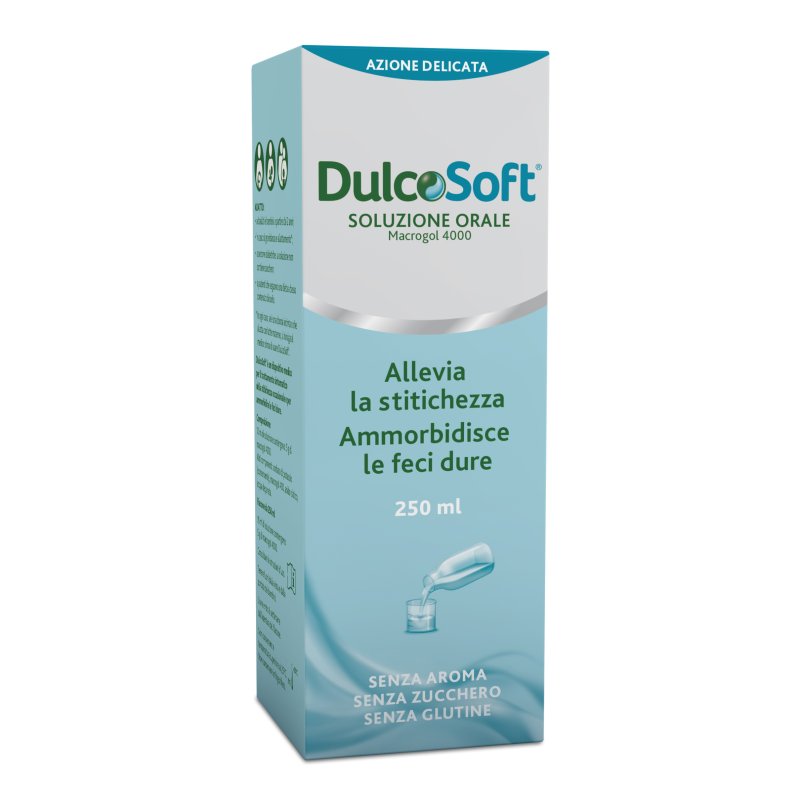 DulcoSoft - Soluzione orale - Trattamento della stitichezza occasionale - 250 ml