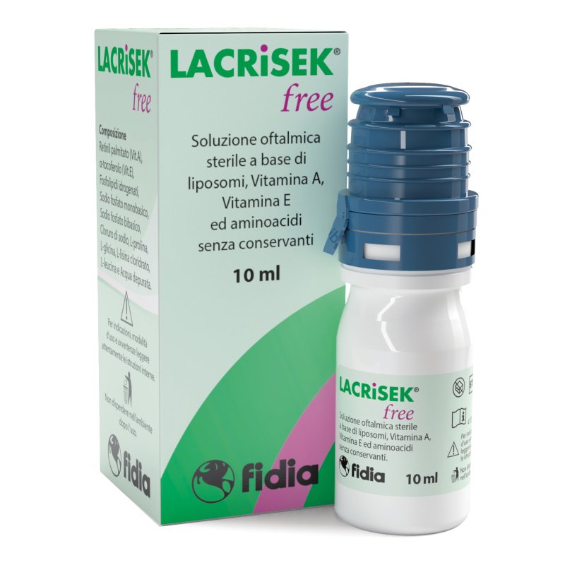 Lacrisek Free Soluzione Oftalmica 10 ml