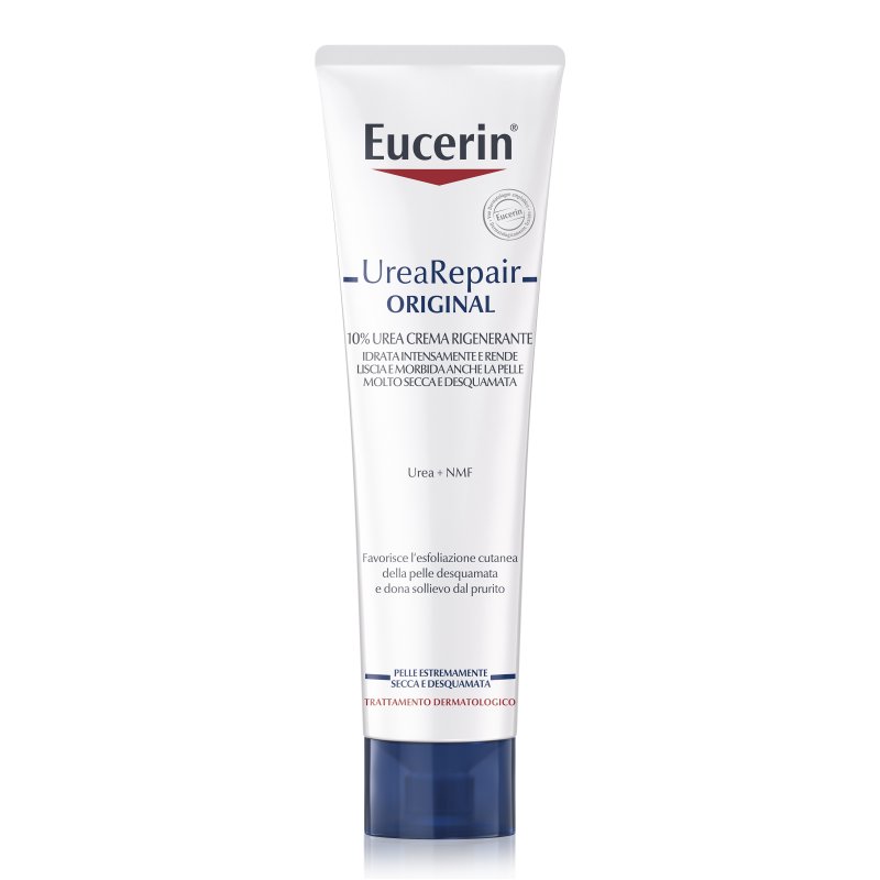 Eucerin UreaRepair Crema Rigenerante con Urea al 10% - Crema per pelle estremamente secca e pruriginosa - 100 ml