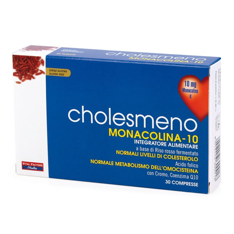 CHOLES MENO Monacolina10 30Compresse